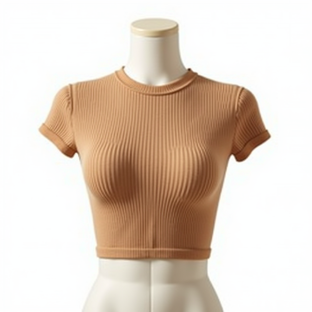 The Théa Travel Set — Crop Top Minimalist in Camel